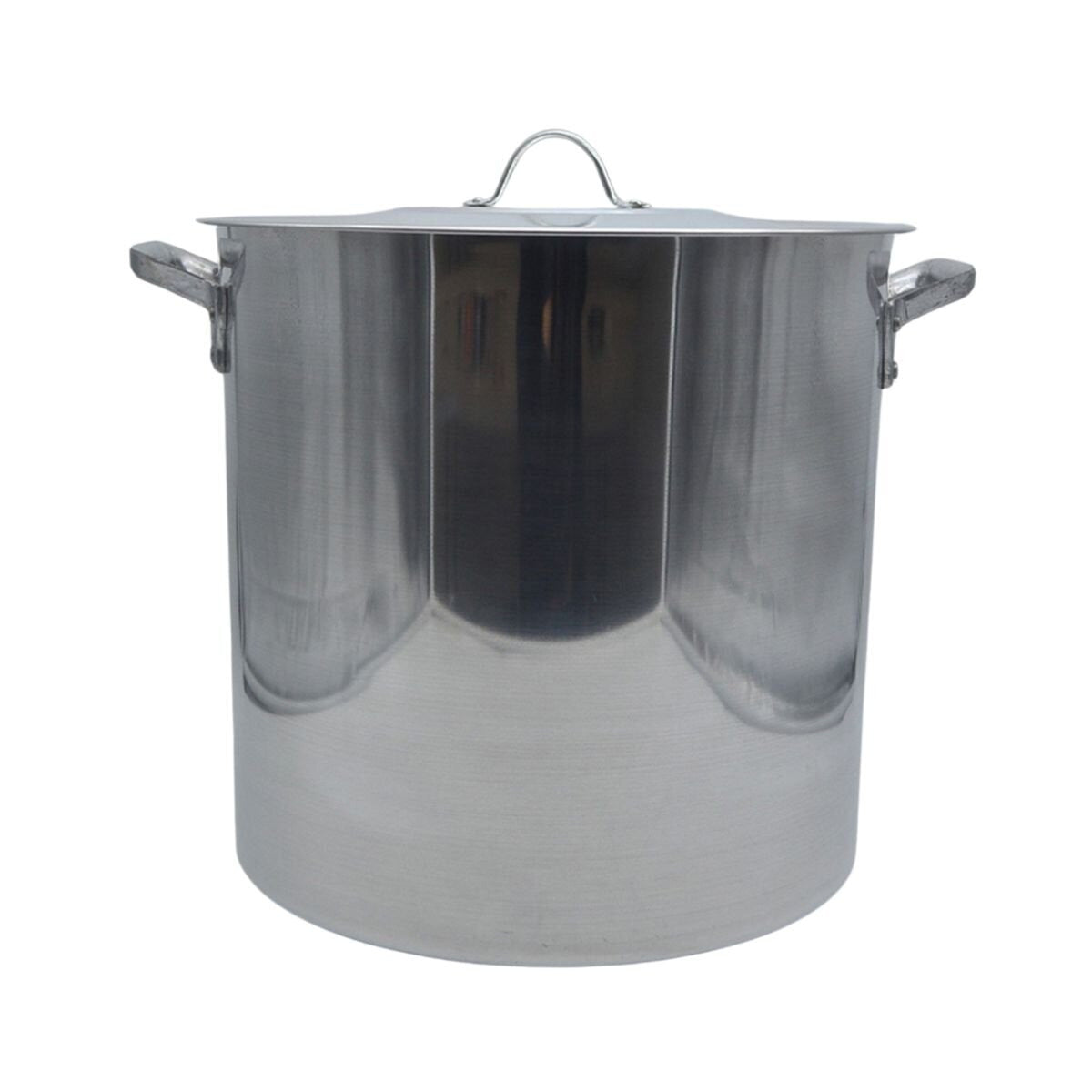 Olla con Tapa de Aluminio Triple Fuerte #80 80 lt 50x40 cm